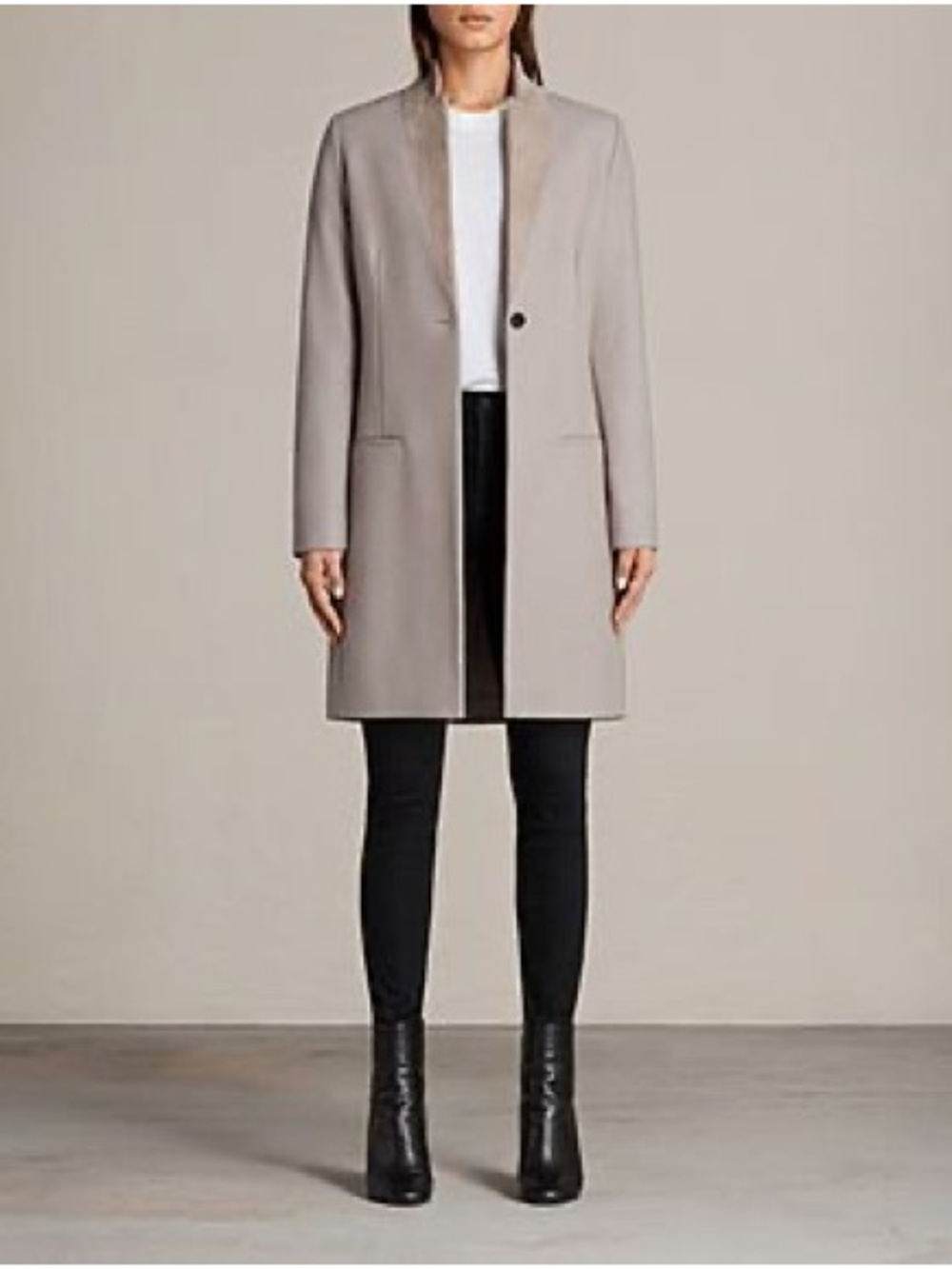 ALL SAINTS NEHRU COAT